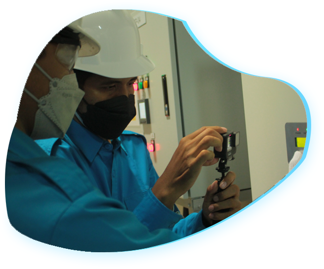 Two Girls working together